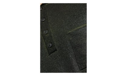 Coated Polo Sweater "Green" S50GL0075M13236696S