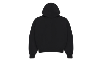 Distressed Script Hoodie "Black" LST 21 22712 BLK