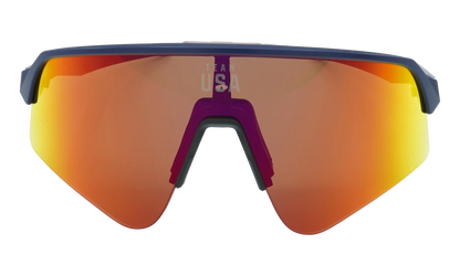Sutro Lite Sweep Sunglasses "Team USA Matte Navy / PRIZM Ruby" OO9465 25