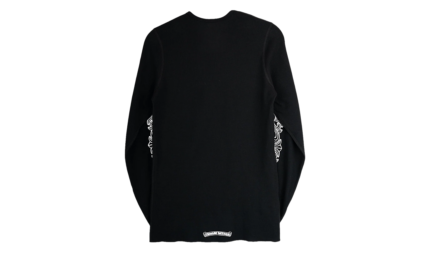 Horseshoe Floral Thermal "Black" CHRM0794