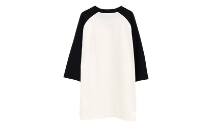 Baseball Short Sleeve Tee "Ivory Body / Black" 125HO254482F