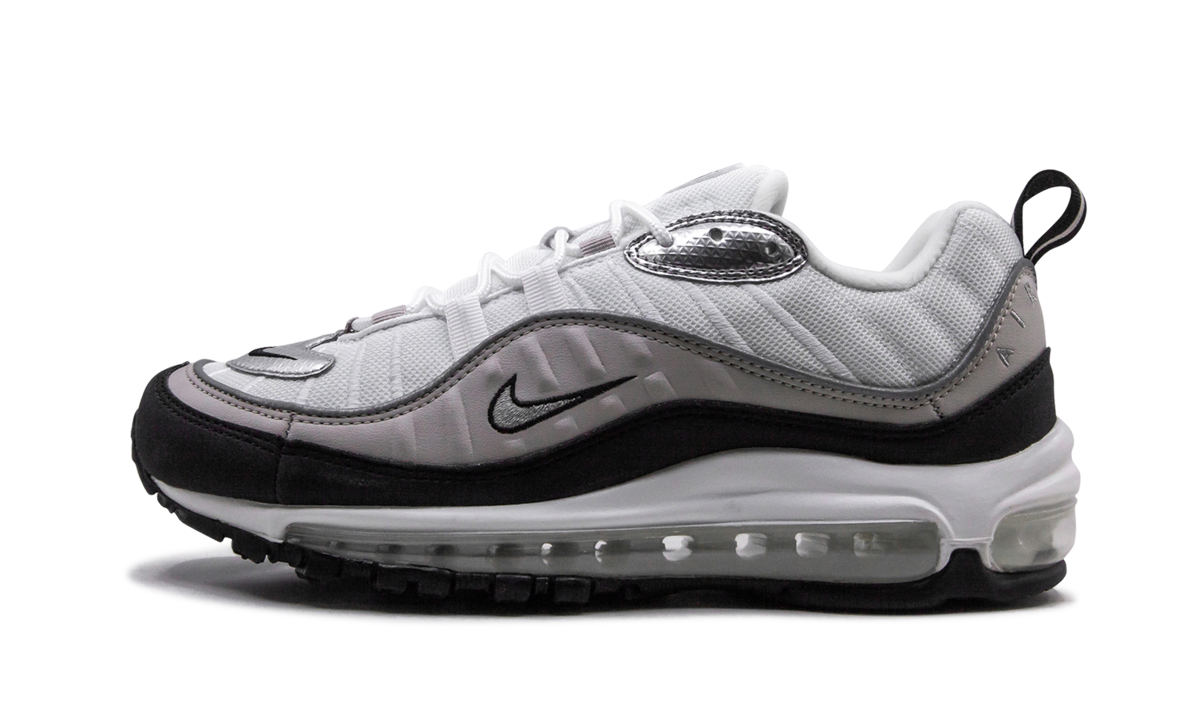 AIR MAX 98 WMNS"White/Metallic Silver" AH6799 116