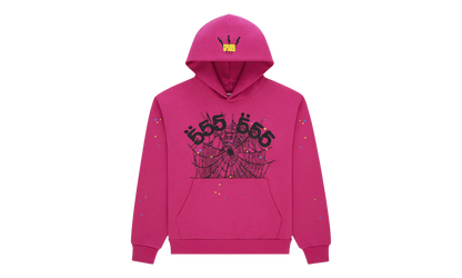 Angel Number Hoodie "Pink" SP5der307