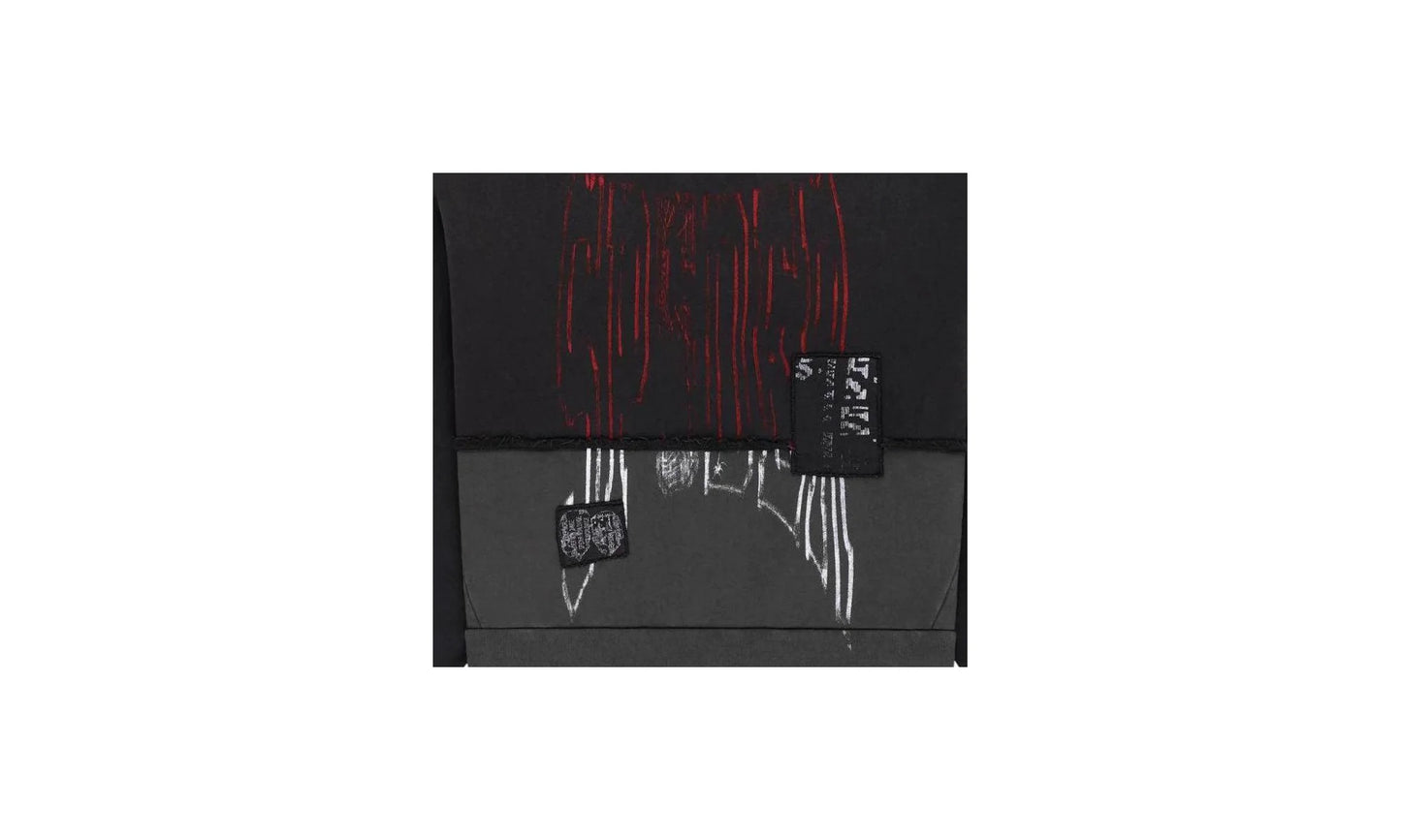 Diffused Collegiate Crewneck "Black" SP5der245