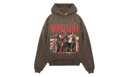 Dream On Tour Pullover Hoodie "Brown" MLM100618-17
