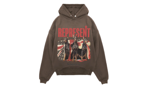 Dream On Tour Pullover Hoodie "Brown" MLM100618-17