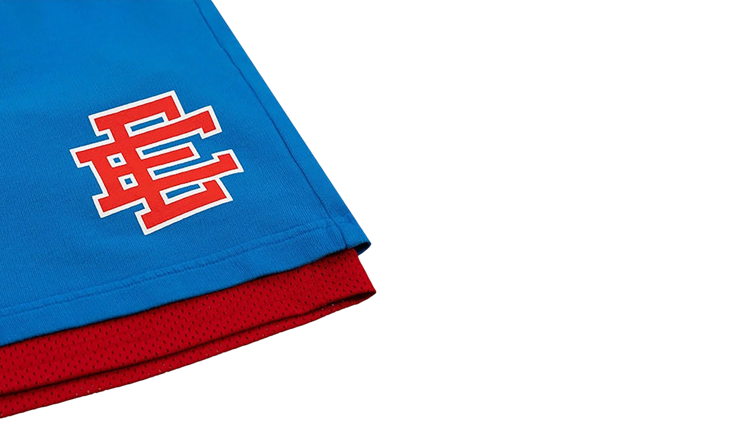 EE DOUBLE LAYER SHORT "SS24 KANSAS CITY - Blue" EE419