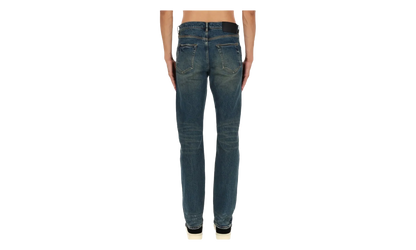 P005 Stratos Vintage Knee Slit Jeans "Dark Indigo" P005 SVKD425