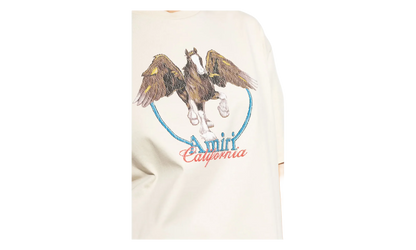 Pegasus Logo Short Sleeve T-Shirt "Alabaster" AWJYTE1044 271