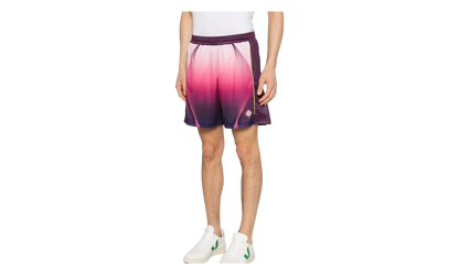 Gradient Football Shorts "Aubergine" MSS26JTR25301