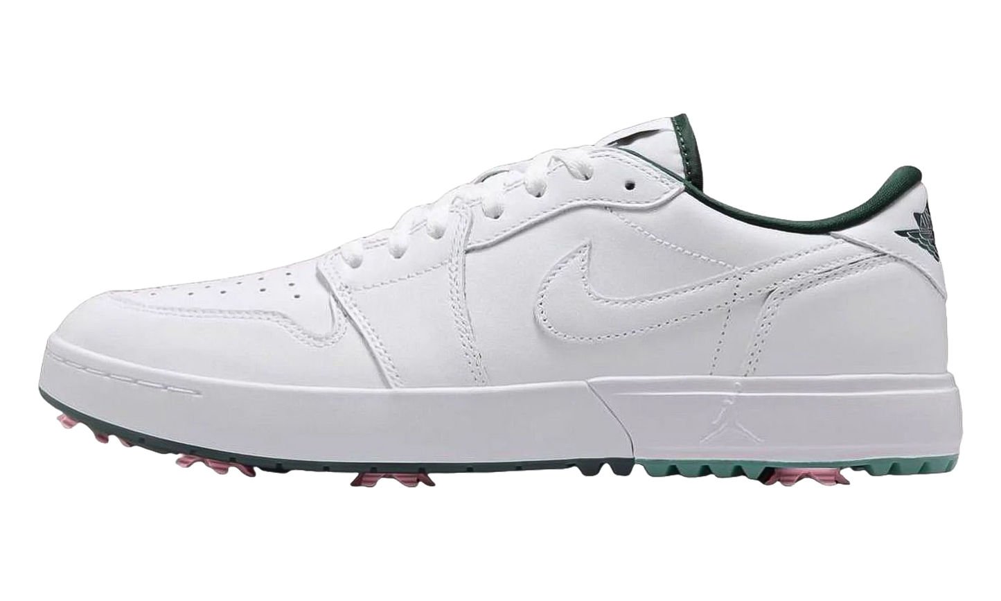 Air Jordan 1 Low Golf Spiked "White Fir Elemental Pink" IQ3417 100