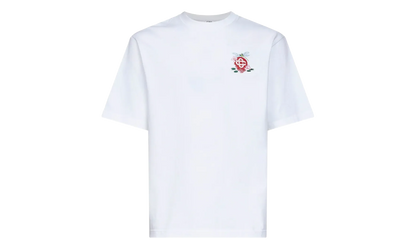 Dragonfly Floral Oversized Short Sleeve T‑Shirt "White" MAW25 JTS 044 08