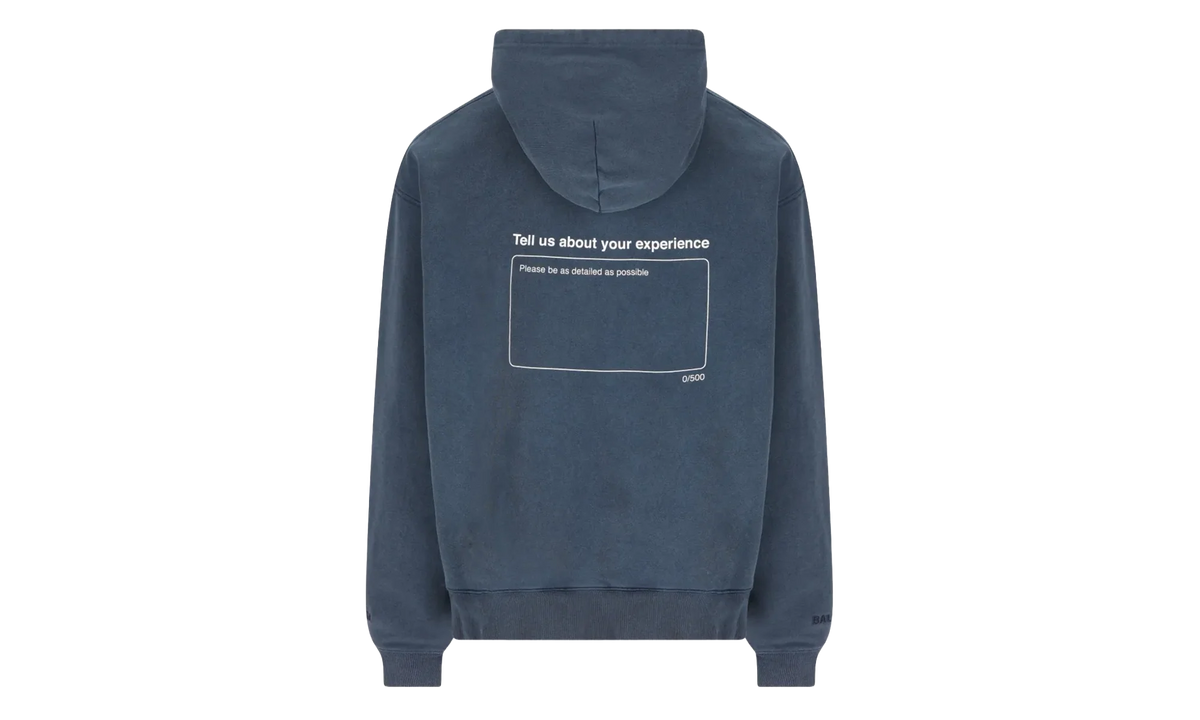 Oversized Drawstring Hoodie "Washed Navy" 858143 TTVL5 8806