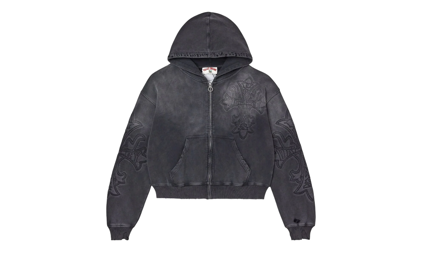 Carver Zip Up Hoodie "Black" VALE 12 007 VFCZUB BK