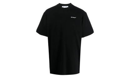 Arrows Logo Print T-Shirt "Black" OMAA038C99JER0081001