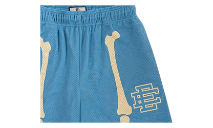 EE BASIC SHORT "Bones - Carolina Blue/ White Bones" EE752