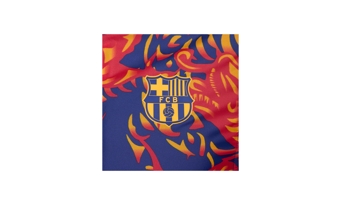 FC BARCELONA SOCCER WOVEN TRACKSUIT "Deep Royal Blue/Deep Royal Blue/University Gold/University Gold" FJ5565 455