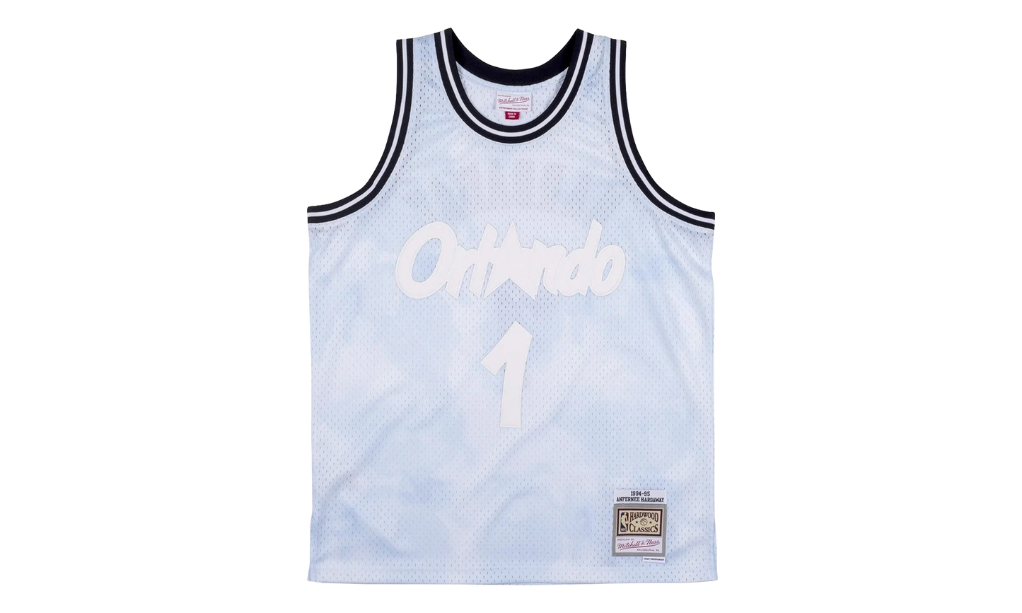 NBA Penny Hardaway Cloudy Skies Swingman Jersey "1994 Orlando Magic - Light Blue" SMJYBW19061 OMALTBL94AHA