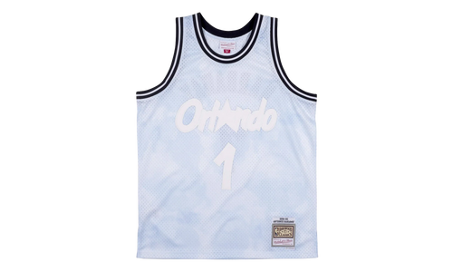 NBA Penny Hardaway Cloudy Skies Swingman Jersey "1994 Orlando Magic - Light Blue" SMJYBW19061 OMALTBL94AHA