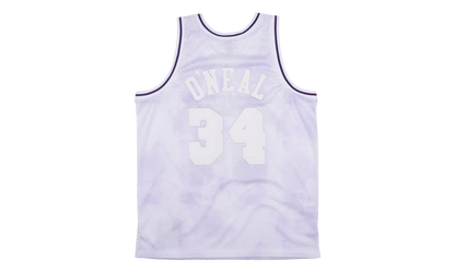 NBA Shaquille O’Neal Cloudy Skies Swingman Jersey "1996 Los Angeles Lakers - Light Purple" SMJYBW19061 LALLTPR96SON