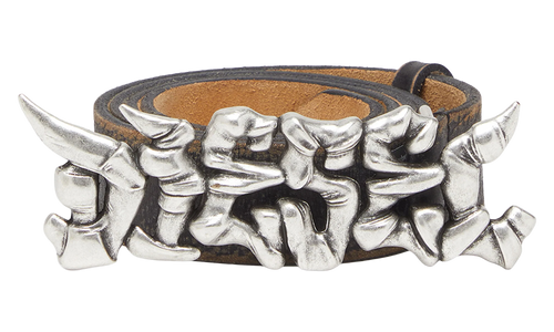 Logo B-Graffiti Belt "Black" X10598PR080H0099
