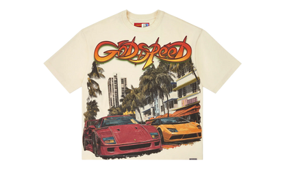 South Beach Drive Miami Superrun T-Shirt "Bone" GS100