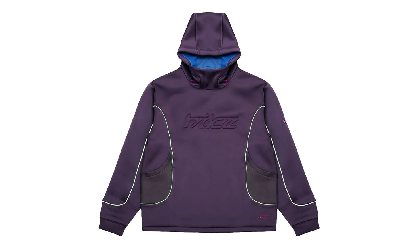 Project F.R.O.G. Bubble Mesh Pullover Hoodie "Dark Raisin" IF1296 573
