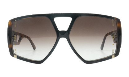 Hexagon Sunglasses "Black/Havana" MCM671S-019