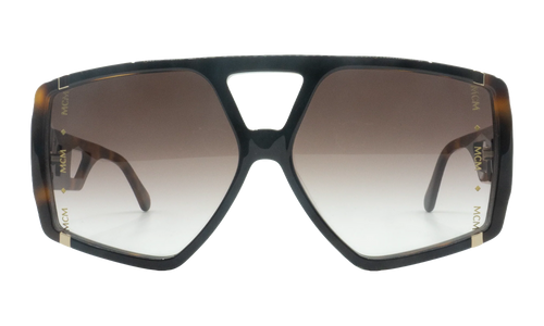 Hexagon Sunglasses "Black/Havana" MCM671S-019