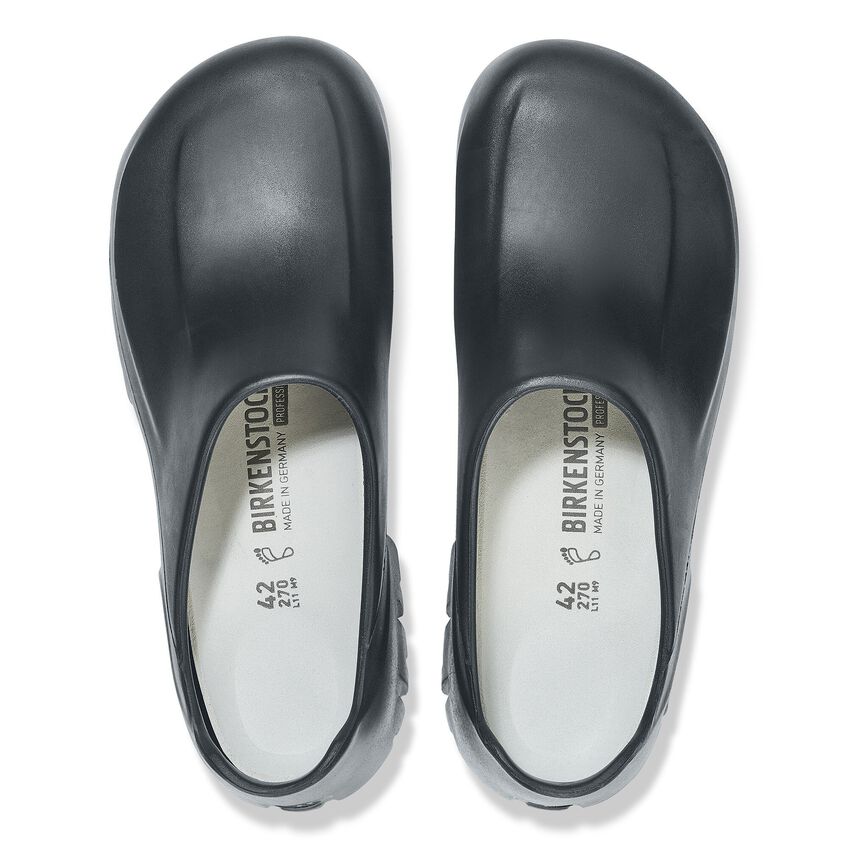 A640 Polyurethane Clog in Black