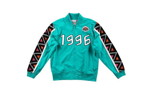 NBA Full-Zip Hook Shot Jacket "1996 All-Star Game - Teal" FLZPAJ19004 ASGTEAL96