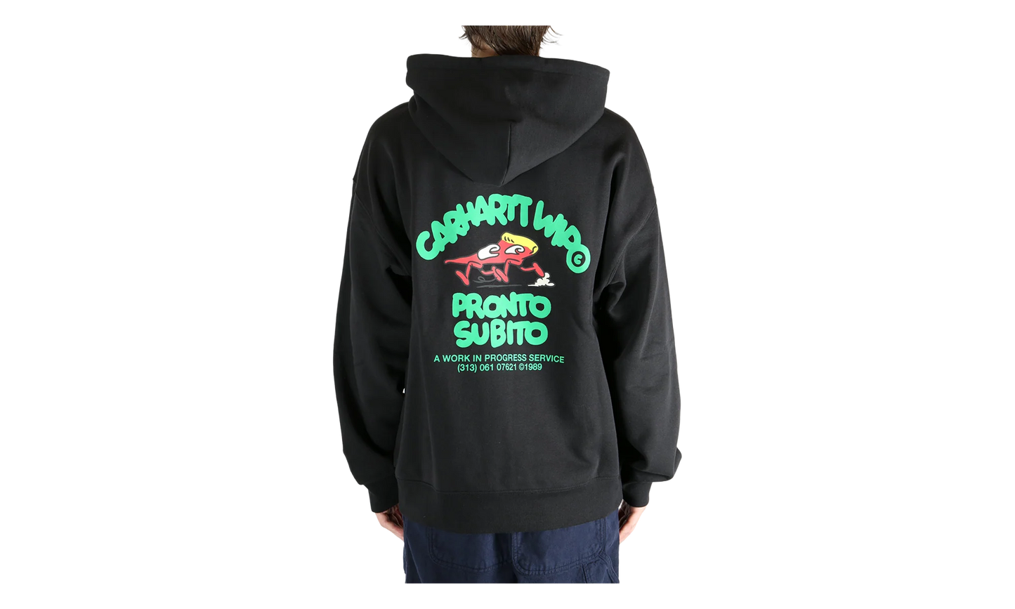 Hooded Pronto Sweat Jacket "Black" I035177 89XX