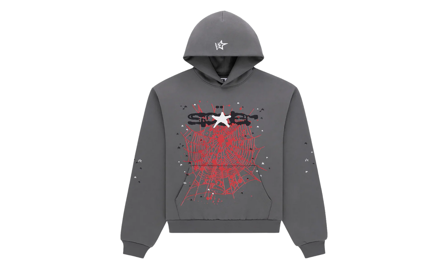 Splat Punk Hoodie "Slate Grey" SP5der398
