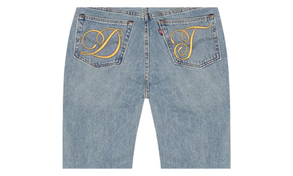 DT Metallic Gold Script 501 "Light Wash" DT397