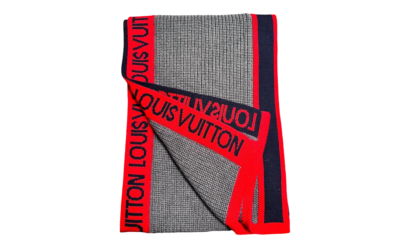 Generation Wool Scarf "Grey/Red" M71255