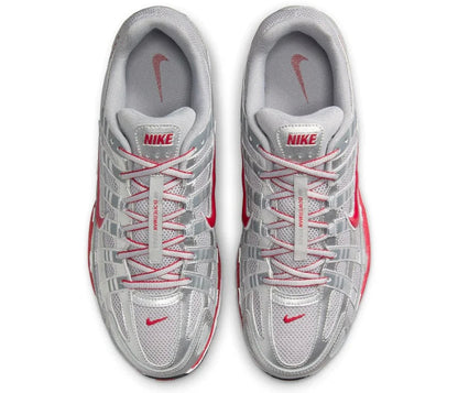 P 6000 Metallic Silver Gym Red