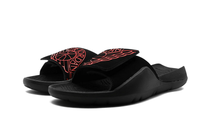Jordan Hydro 7 "BLACK / UNIVERSITY RED-BLACK" AA2517 062