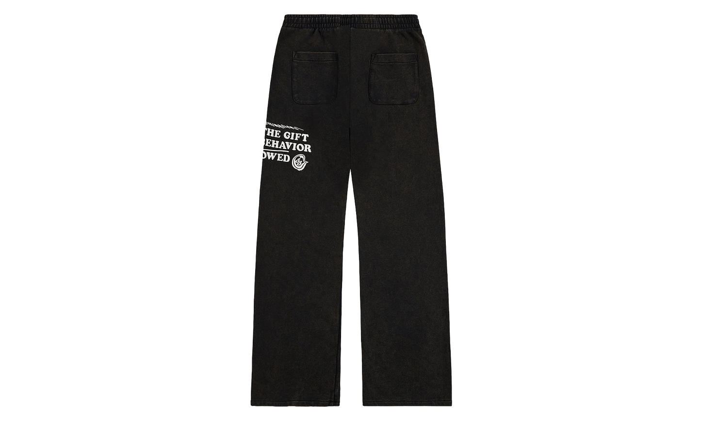 Not Allowed Sweatpants "Black" HTG260116 BLK