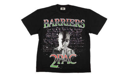 Tupac Short Sleeve T-Shirt "Black" BAR39