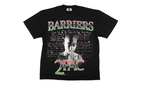 Tupac Short Sleeve T-Shirt "Black" BAR39