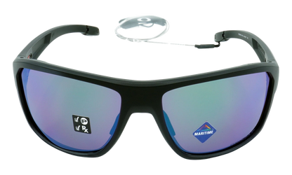 Split Shot Polarized Sunglasses "Matte Black / PRIZM Maritime Polarized" OO9416 11