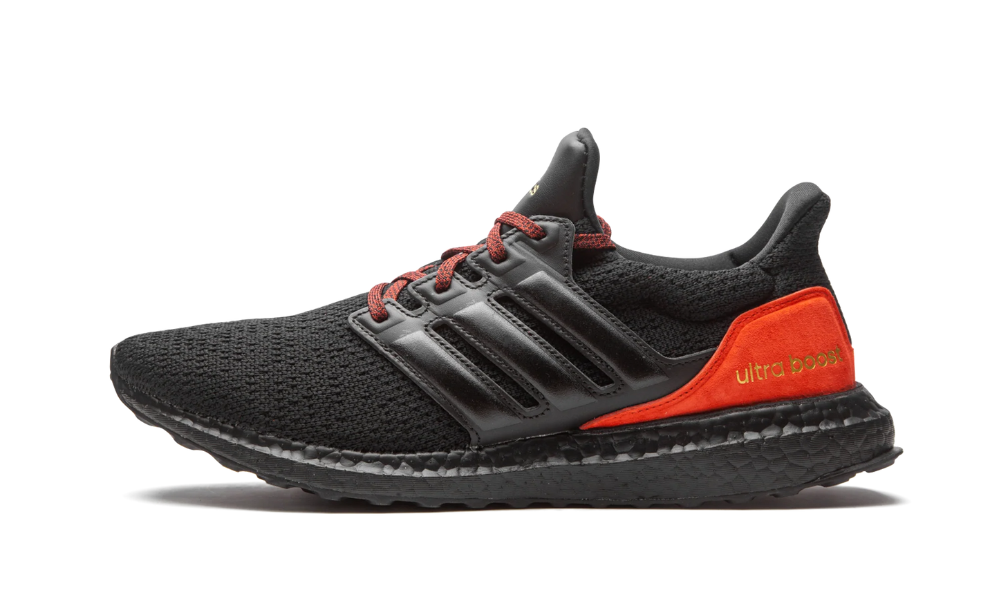 Ultraboost "Core Black / Red Suede" FW4899