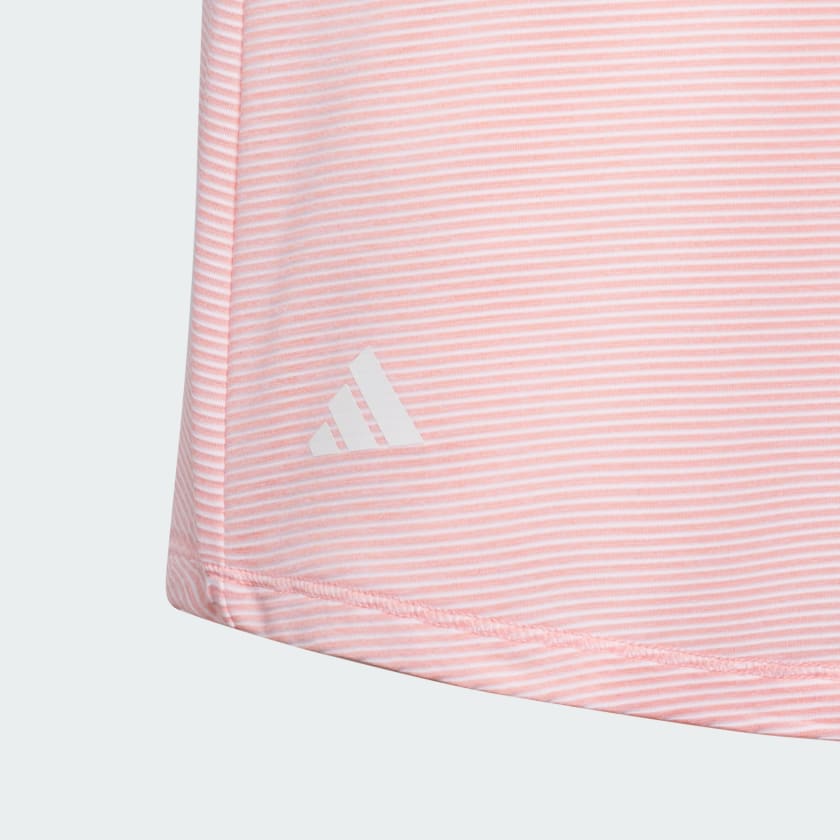 Kids' adidas Ottoman Striped Sleeveless Polo Shirt