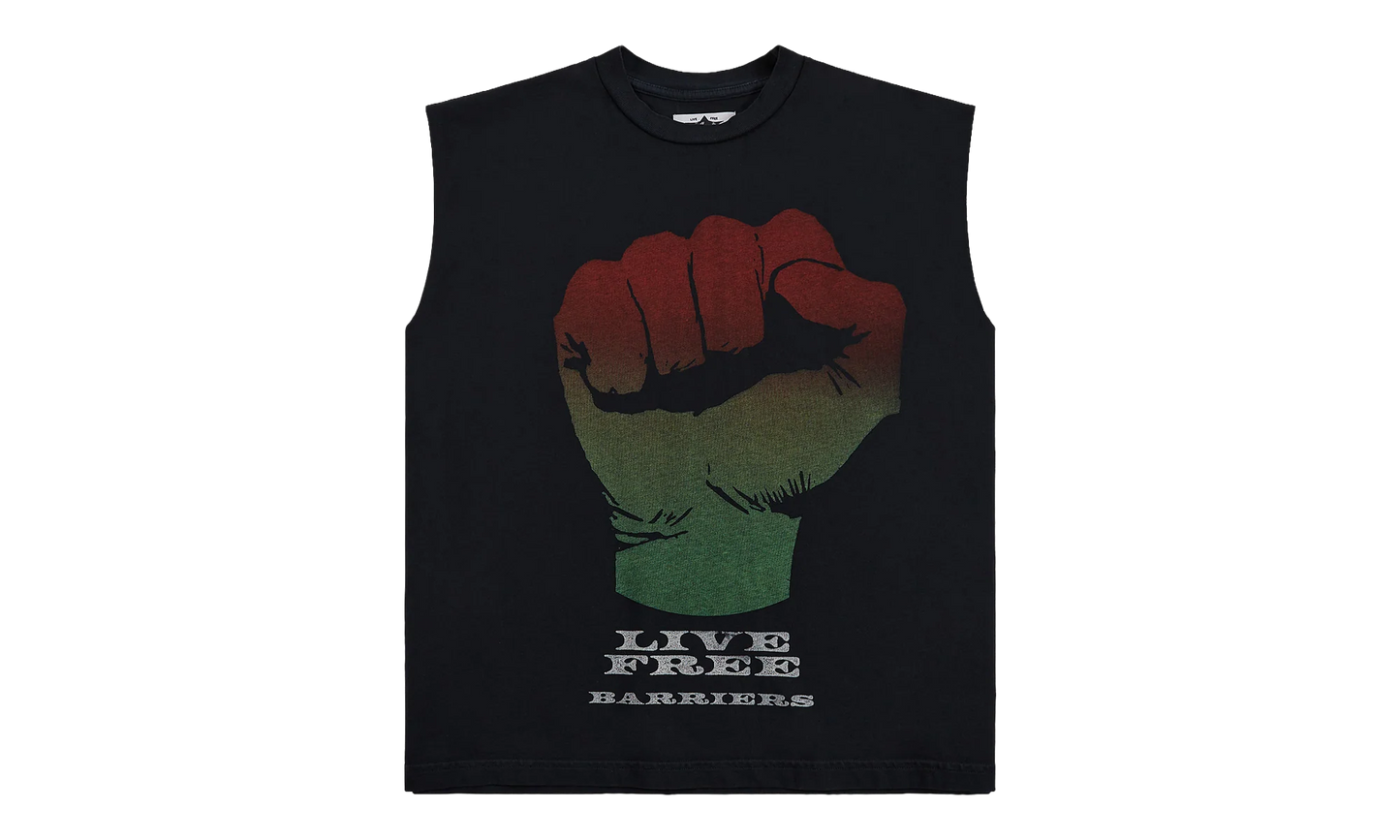 Fist Sleeveless Tee "Black" BAR31