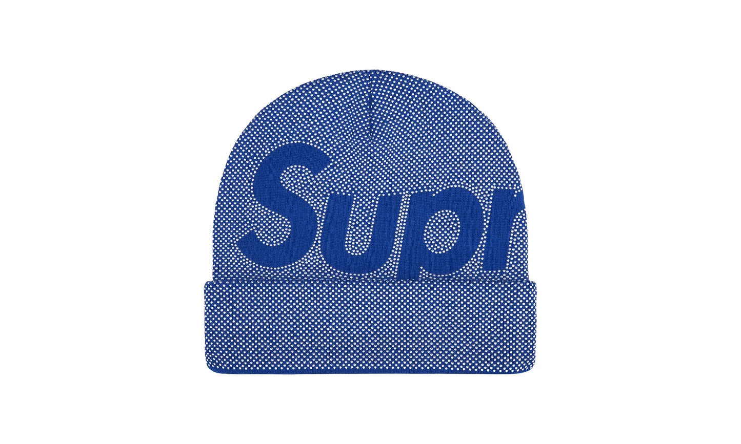 Studded Knockout Big Logo Beanie "FW25 - Royal" SU26789