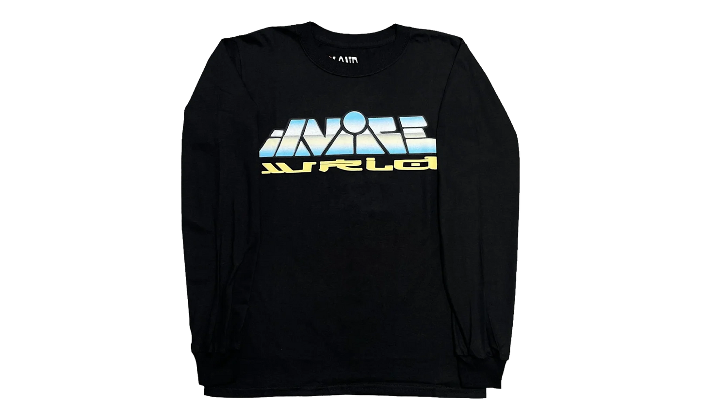 Juice Wrld 999 Globe Long Sleeve Tee "Black" VL0029