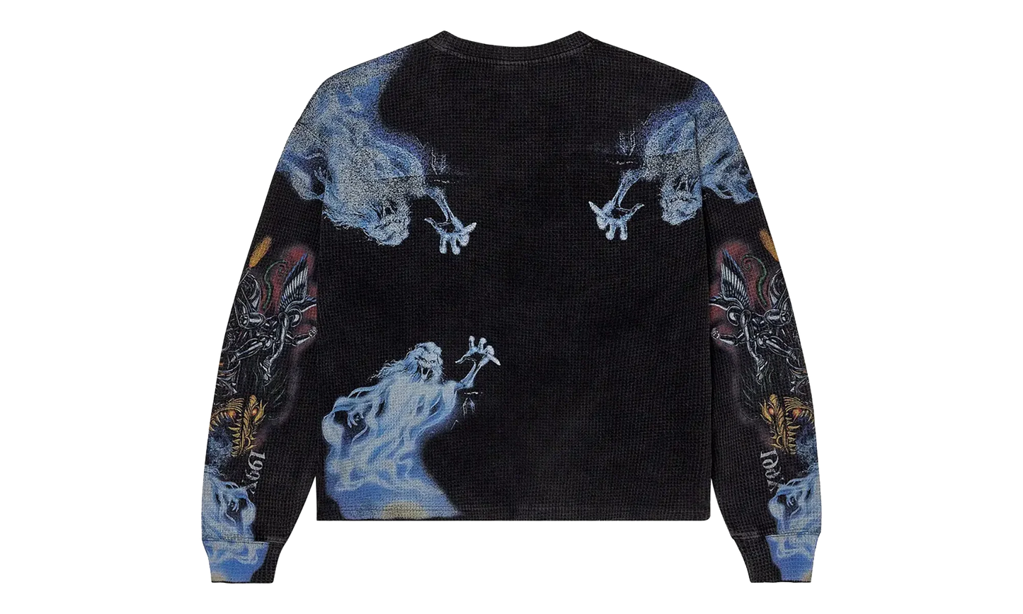 FEAR THERMAL SWEATSHIRT "Blue / Black" VAL107