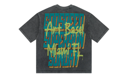 Power Steering T-Shirt "Grey Wash" GS175