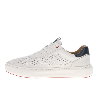 Anders Perforated U-Throat Lace Up Sneakers