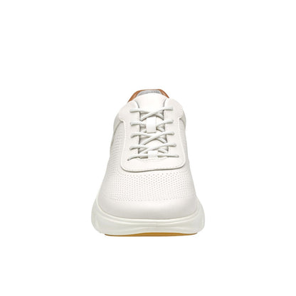 Reactivate U Throat Perforated Lace Up Sneakers